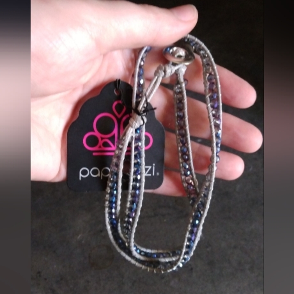 Oil Spill Paparazzi Urban Wrap Bracelet